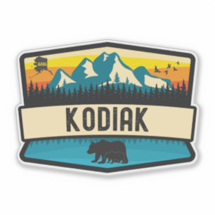 Adesivo Kodiak, Alasca