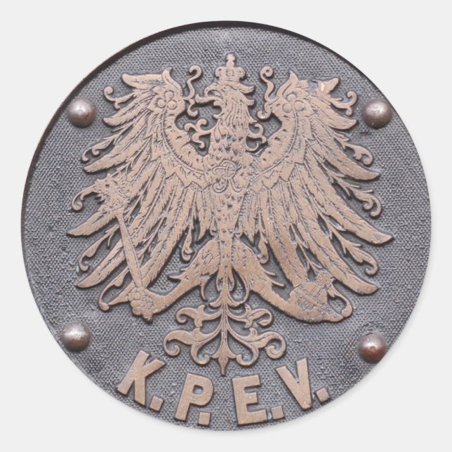 Adesivo Koeniglich Preussische Eisenbahn-Verwaltung (Frente)