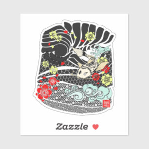 Adesivo Koi Fish Tattoo