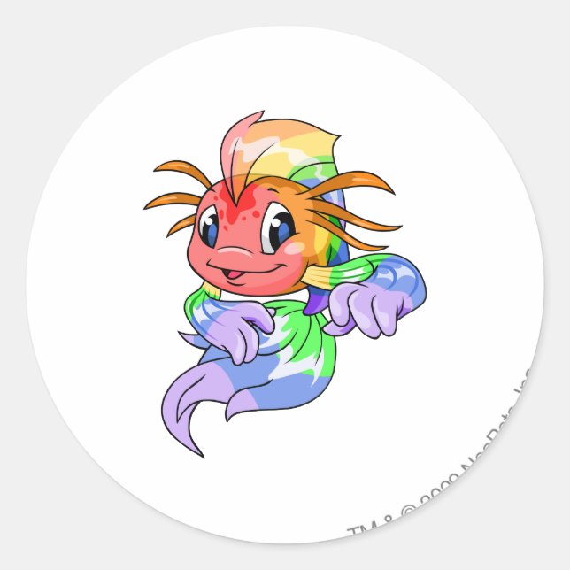 Adesivo Koi Rainbow (Frente)