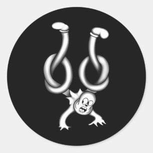 Adesivo Koko O Fantasma Palhaço Torcido