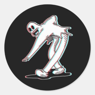 Adesivo Koko O Palhaço Ghost Glitch Dança