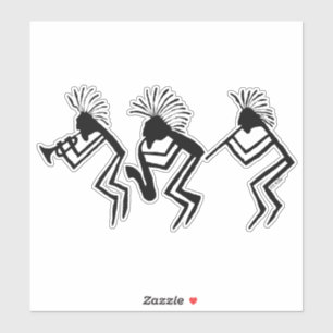 Adesivo Kokopelli - Cantões Falantes, Novo México