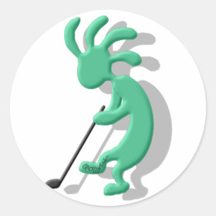 Adesivo Kokopelli Golf