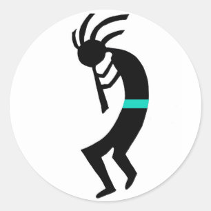 Adesivo Kokopelli -- Jogador de flauta do nativo americano