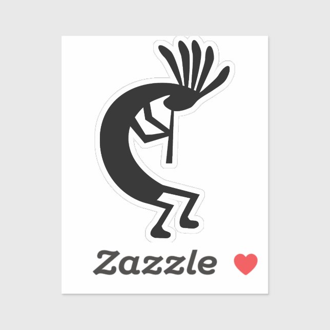 Adesivo Kokopelli Silhouette Crafting 2" Vinil (Folha)