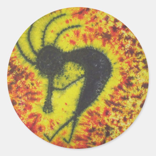 Adesivo Kokopelli Tie Dye Sticker (Frente)