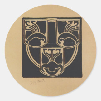 Adesivo Koloman Moser - Projeto do emblema