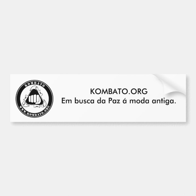 Adesivo Kombato.org (Frente)
