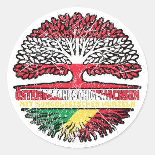 Adesivo Kongo Kongolesisch Österreichisch Österreich Baum