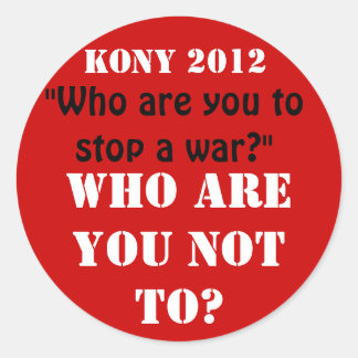 Adesivo Kony 2012