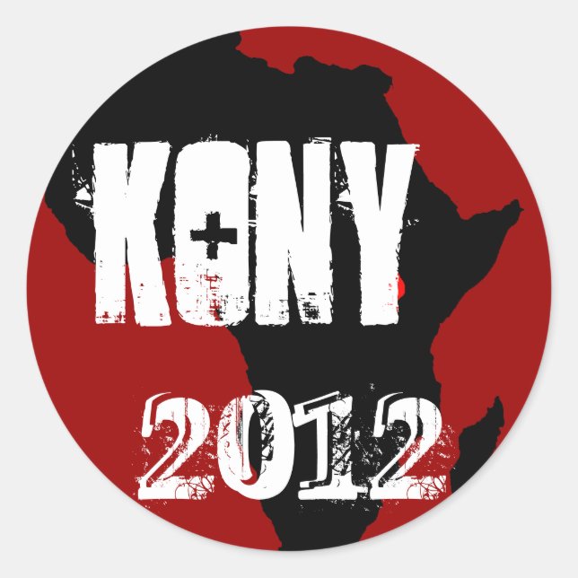 Adesivo Kony 2012 (Frente)