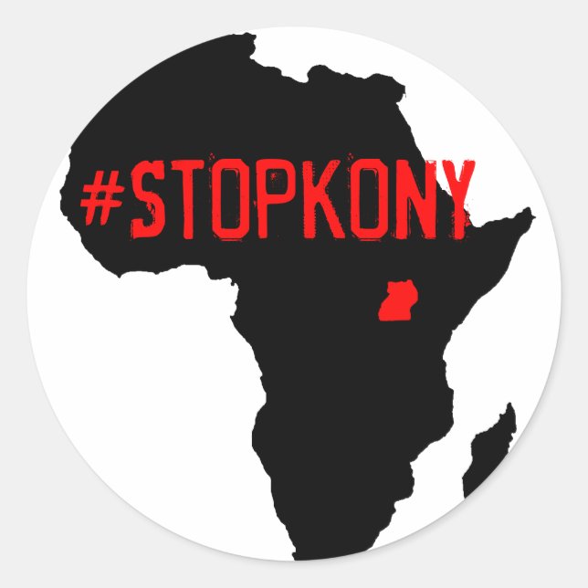 Adesivo Kony 2012 Sticker (Frente)
