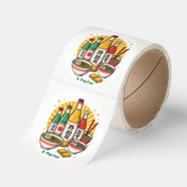 Adesivo Korean Pop Culture Chest Print Printed Backpack Du