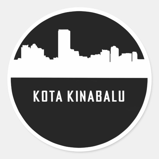 Adesivo Kota Kinabalu (Frente)