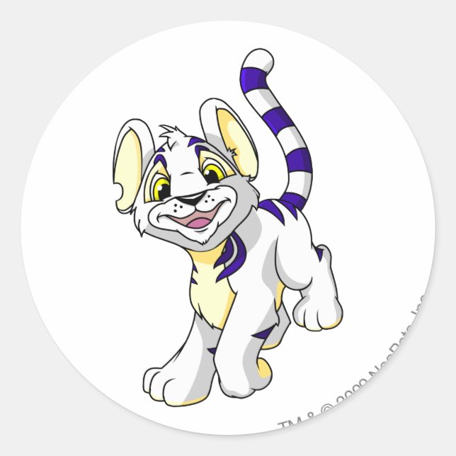 Adesivo Kougra White (Frente)