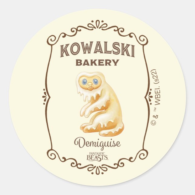 Adesivo Kowalski Bakery - Demiguise (Frente)