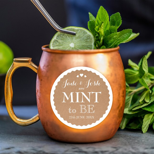 Adesivo Kraft Paper Hearding Mint Favor Da Casa (Criador carregado)