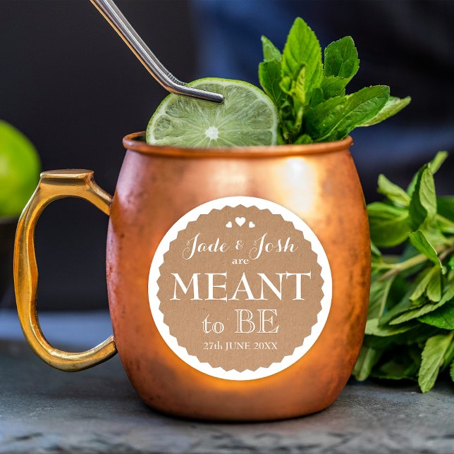 Adesivo Kraft Paper Hearding Significa Ser Favorável (Criador carregado)