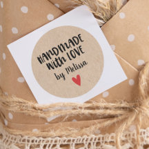Kraft Personalizado Fabricado À Mão Com Amor