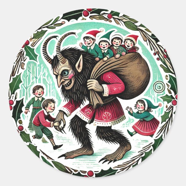 Adesivo Krampus Christmas (Frente)