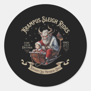Adesivo Krampus Sleigh Rides