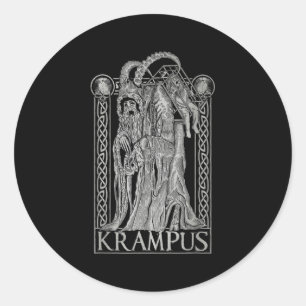 Adesivo Krampus - Ss Von Krampus Natal Gótico Sombrio