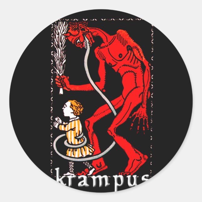 Adesivo Krampus Sticker (Frente)