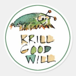 Adesivo Krill Good Will Christmas Envelope Seal