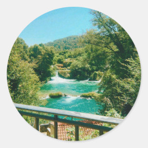Adesivo Krka Waterfall - Parque Nacional de Krka - Croácia