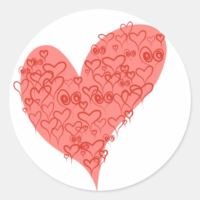 Adesivo KRW Heart Sticker (Frente)