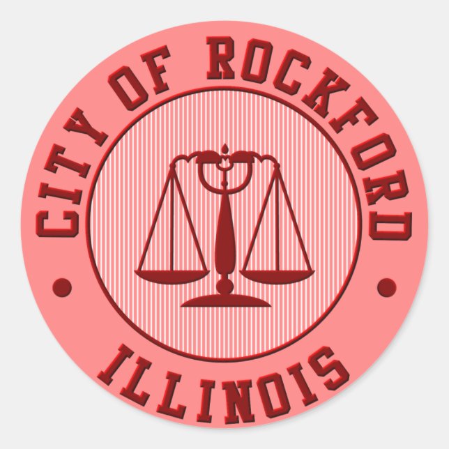 Adesivo KRW Rockford Equipe de Beisebol (Frente)