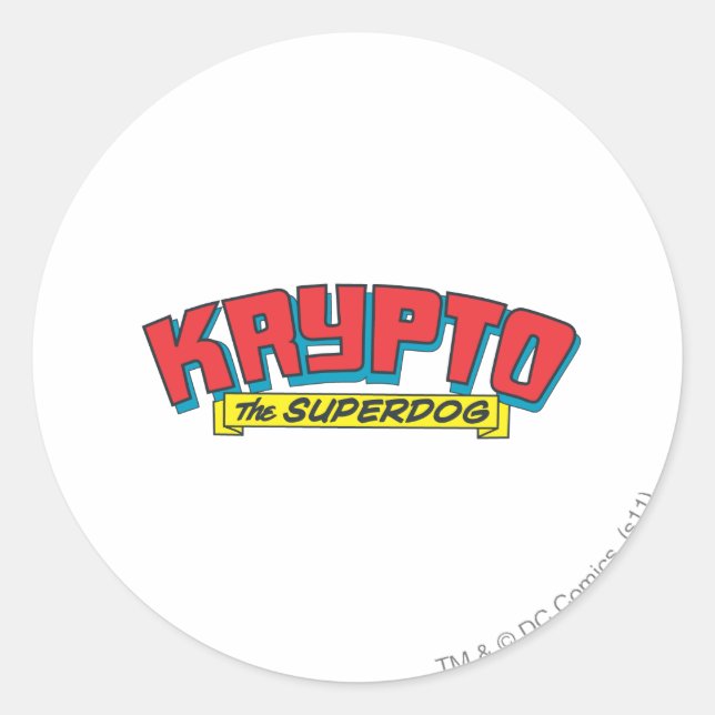 Adesivo Krypto, supercão (Frente)