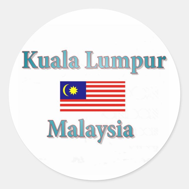 Adesivo Kuala Lumpur (Frente)
