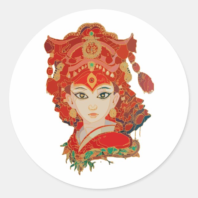 Adesivo Kumari (Frente)