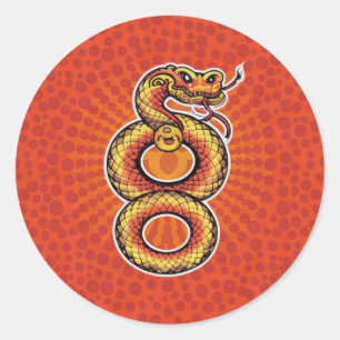 ADESIVO KUNG HEI FAT CHOI – A SERPENTE