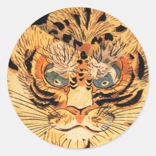 Adesivo Kuniyoshi Tiger Stickers