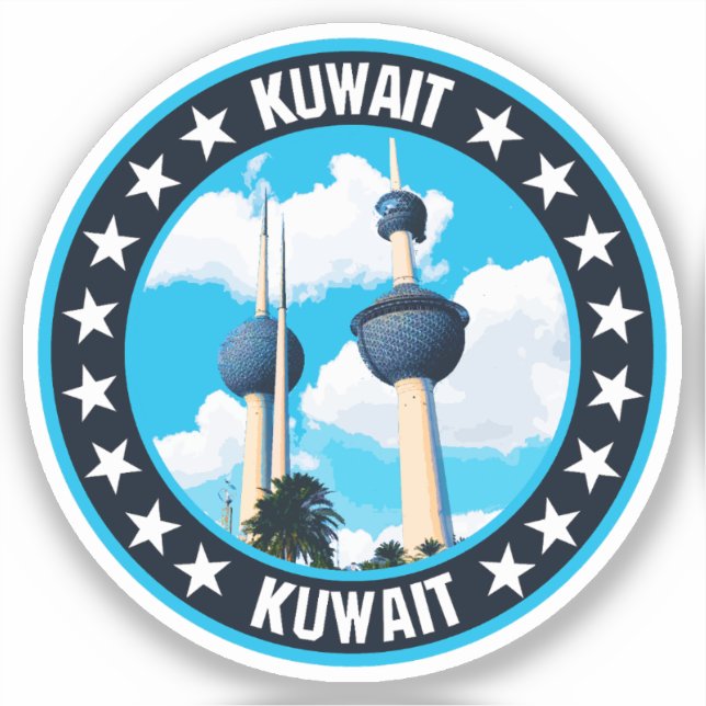 Adesivo Kuwait (Frente)