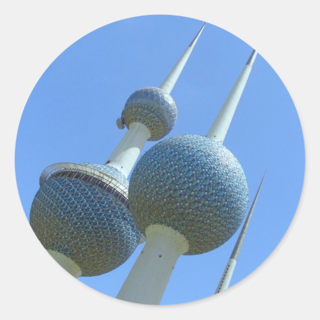 Adesivo Kuwait Towers (Frente)