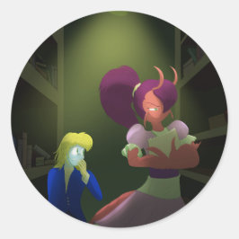 Adesivo Kuzoura e Crayfish Girl