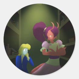 Adesivo Kuzoura e Crayfish Girl