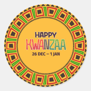 Adesivo Kwanzaa