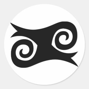 Adesivo KWATAKYE ATIKO - Símbolo da bravura e da falta de 