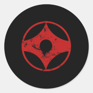 Adesivo Kyokushin Karate Gi de Karate com Estampa Ck Distr