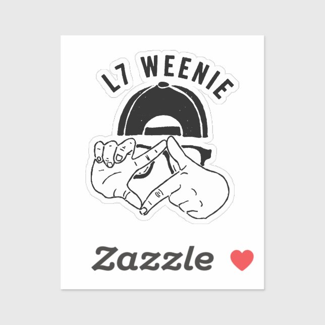 Adesivo L7 Weenie (Folha)