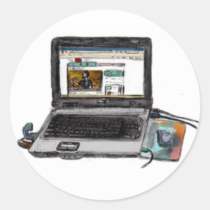 Adesivo L é para Laptop