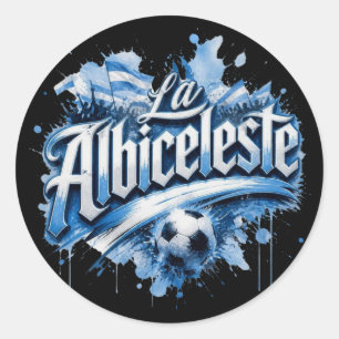 Adesivo La Albiceleste - apelido da seleção argentina