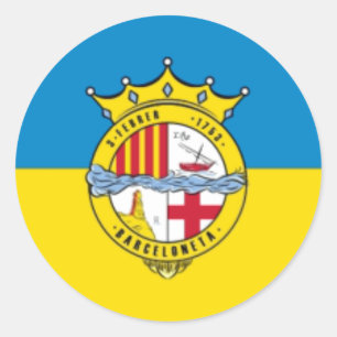 Adesivo La Barceloneta (bandeira, bairro de Barcelona)