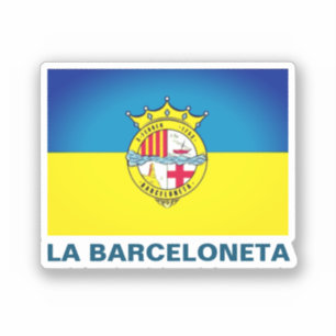 Adesivo La Barceloneta (bandeira, bairro de Barcelona)