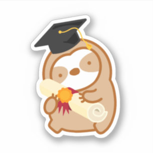 Adesivo Lã de Graduação Feliz e Bonita